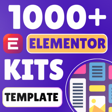 1000 + Premium Elementor Kits Template Bundle