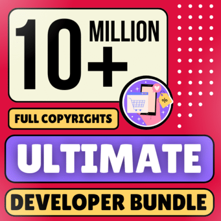 🌟 10 Million+ Developer Bundle 2.0 – The Ultimate All-in-One Digital Powerpack - With Full Resell Rights