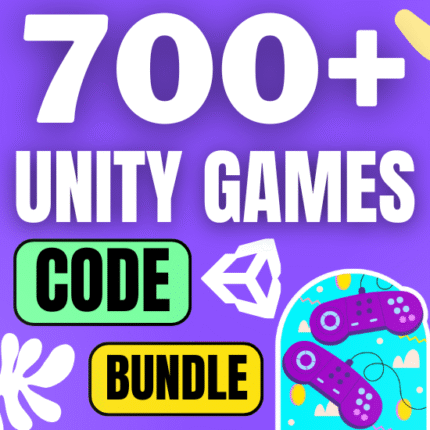 700+ Unity Games Source Code Bundle Pack For Sale With Full Reselling Commercials License Rights