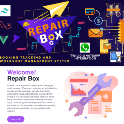 Repair box - Repair booking,tracking and workshop management system - Codecanyon Code scripts